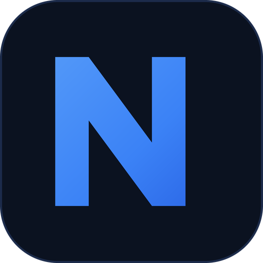 The NextFix mark: a bold gradient N whose diagonal reads as a forward chevron.